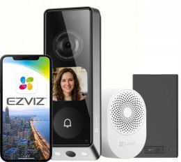 Wideodzwonek Ezviz EP8 Ultra 6MP+2MP Wi-Fi