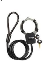 Zapięcie rowerowe Master Lock 8275EURDPROBLK