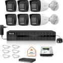 Zestaw monitoringu Hilook 6x IPC-B140HA-LU z dyskiem 2TB
