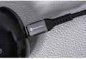 KABEL USB-C / USB-C Forcell F-Energy Cafule 120 cm 240 W 5A PD QC 4.0 CZARNY W OPLOCIE