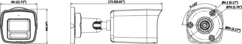 Kamera 4w1 Hikvision DS-2CE10UF3T-LS(2.8mm)