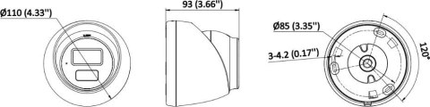 Kamera 4w1 Hikvision DS-2CE72UF3T-LS(2.8mm)