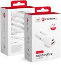 ŁADOWARKA SAMOCHODOWA Forcell Carbon CC50-1A1C 38 W 1x USB-C 1x USB-A PD 3.0 QC 3.0 BIAŁA