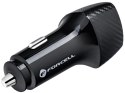 ŁADOWARKA SAMOCHODOWA Forcell Carbon CC50-1A1C 38 W 1x USB-C 1x USB-A PD 3.0 QC 3.0 CZARNA