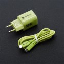 ŁADOWARKA SIECIOWA Forcell F-Energy GaN III VT-41 33 W 1x USB-C 1x USB-A PD 3.0 QC 4.0 ZIELONA