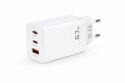 Ładowarka sieciowa Voltage GaN Charger 67W PD 3.0 QC 3.0 USB-A 2x USB-C biała