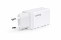 Ładowarka sieciowa Voltage GaN Charger 67W PD 3.0 QC 3.0 USB-A 2x USB-C biała
