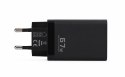 Ładowarka sieciowa Voltage GaN Charger 67W PD 3.0 QC 3.0 USB-A 2x USB-C czarna