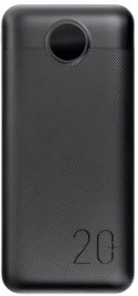 Powerbank Veger 20000 mAh 20 W PD QC 3.0 2x USB-A USB-C czarny