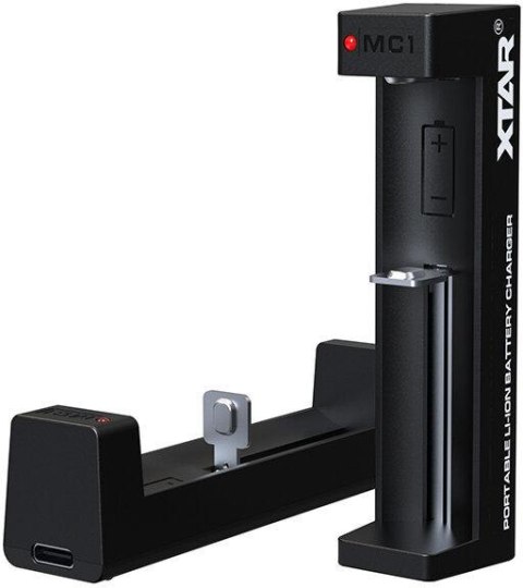 Ładowarka do akumulatorów cylindrycznych Li-ion Xtar MC1 USB-C