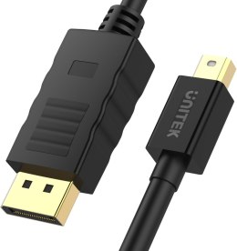 Unitek Y-C611BK przewód miniDisplayport/Displayport M/M 2m