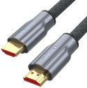 Unitek przewód LUX HDMI 2.0 oplot 3M