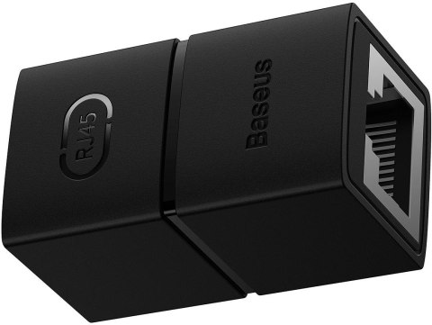 Złączka sieciowa łącznik kabli Ethernet RJ-45 Baseus AirJoy Series 1 szt. - czarna