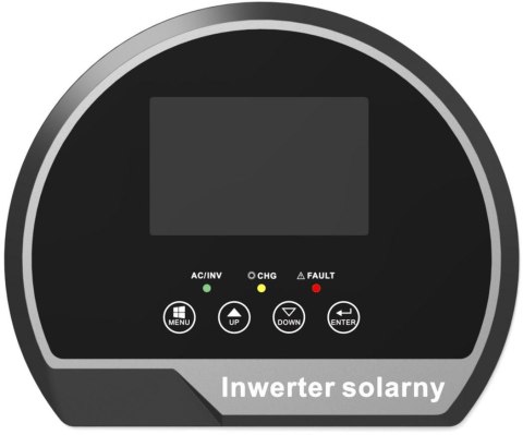 Przetwornica inwerter solarny Volt Polska SinusPro Ultra-HV 6000 24V/230V 3000/6000W 80A MPPT (450V)