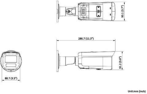 KAMERA IP HIKVISION DS-2CD2T86G2H-IS2U/SL(2.8mm)
