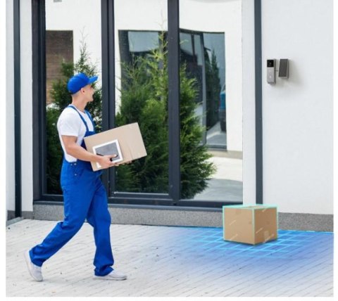 Wideodomofon Ezviz EP3x (3MP+2MP) zasilany bateriami z panelem słonecznym