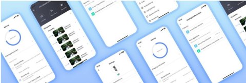 Wideodomofon Ezviz EP3x (3MP+2MP) zasilany bateriami z panelem słonecznym